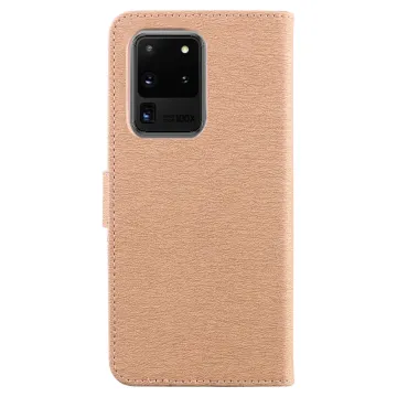 VOLTE-TEL ALLURE ΘΗΚΗ SAMSUNG S20 ULTRA G988 6.9in MAGNET BOOK STAND CLIP GOLD
