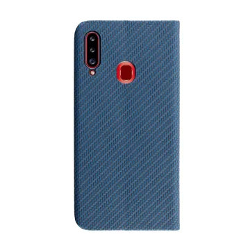 IDOL 1991 ELITE ΘΗΚΗ SAMSUNG A20s A207 6.5in ANTI-RFID BOOK STAND BLUE