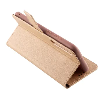 VOLTE-TEL ALLURE ΘΗΚΗ XIAOMI POCO F2 PRO 6.67in MAGNET BOOK STAND CLIP GOLD