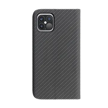 IDOL 1991 ELITE ΘΗΚΗ IPHONE 12 PRO / IPHONE 12 6.1in ANTI-RFID BOOK STAND BLACK