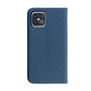 IDOL 1991 ELITE ΘΗΚΗ IPHONE 12 PRO / IPHONE 12 6.1in ANTI-RFID BOOK STAND BLUE