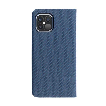 IDOL 1991 ELITE ΘΗΚΗ IPHONE 12 PRO MAX 6.7in ANTI-RFID BOOK STAND BLUE