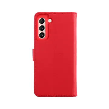 VOLTE-TEL ALLURE ΘΗΚΗ SAMSUNG S21 5G G991 6.2in MAGNET BOOK STAND CLIP RED