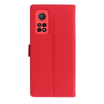 VOLTE-TEL ALLURE ΘΗΚΗ XIAOMI MI 10T 5G/MI 10T PRO 5G 6.67in MAGNET BOOK STAND CLIP RED