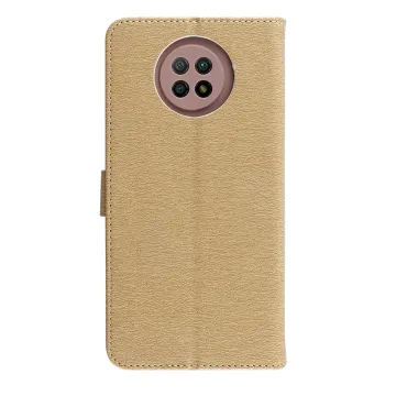 VOLTE-TEL ALLURE ΘΗΚΗ XIAOMI REDMI NOTE 9 5G 6.53in MAGNET BOOK STAND CLIP GOLD