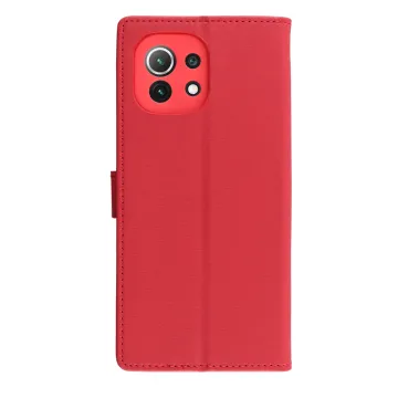 VOLTE-TEL ALLURE ΘΗΚΗ XIAOMI MI 11 6.81in MAGNET BOOK STAND CLIP RED