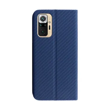 IDOL 1991 ELITE ΘΗΚΗ XIAOMI REDMI NOTE 10 PRO 6.67in ANTI-RFID BOOK STAND BLUE