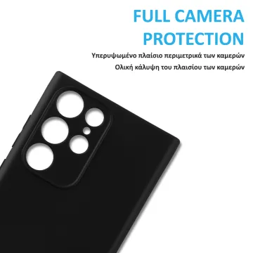 VOLTE-TEL SILICON TPU ΘΗΚΗ XIAOMI REDMI NOTE 10 4G/NOTE 10S 6.43in CAMERA GUARD BLACK