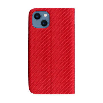 IDOL 1991 ELITE ΘΗΚΗ IPHONE 13 6.1in ANTI-RFID BOOK STAND RED