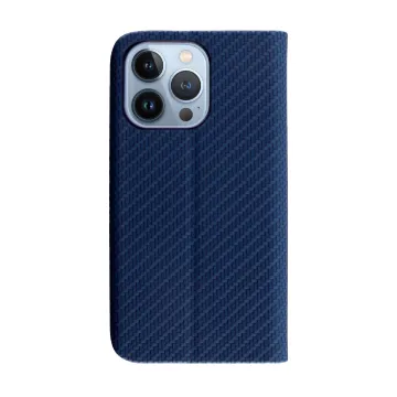IDOL 1991 ELITE ΘΗΚΗ IPHONE 13 PRO 6.1in ANTI-RFID BOOK STAND BLUE