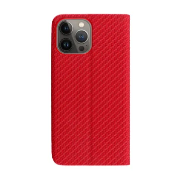 IDOL 1991 ELITE ΘΗΚΗ IPHONE 13 PRO MAX 6.7in ANTI-RFID BOOK STAND RED