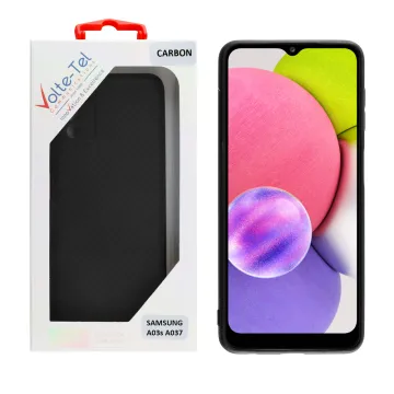 VOLTE-TEL CARBON ΘΗΚΗ SAMSUNG A03s A037 6.5in CAMERA PROTECTIVE BLACK