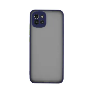 LIME HARDSHELL FUSION ΘΗΚΗ SAMSUNG A03 A035 6.5in FULL CAMERA PROTECTION BLUE WITH YELLOW KEYS
