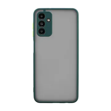 LIME HARDSHELL FUSION ΘΗΚΗ SAMSUNG A04s A047/A13 5G A136U 6.5in FULL CAMERA PROTECTION GREEN WITH YELLOW KEYS