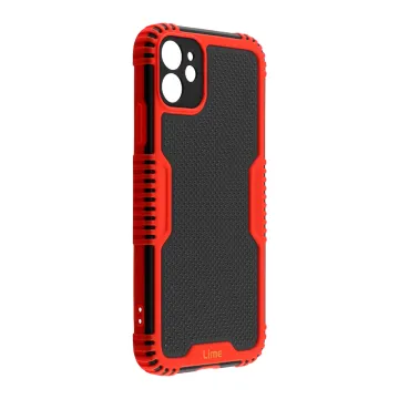 LIME ARMADILLO ΘΗΚΗ IPHONE 12 MINI 5.4in FULL CAMERA PROTECTION RED