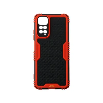 LIME ARMADILLO ΘΗΚΗ XIAOMI REDMI NOTE 11/REDMI NOTE 11S 6.43in FULL CAMERA PROTECTION RED