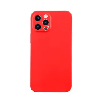 IDOL 1991 VELVET TPU ΘΗΚΗ IPHONE 12 PRO MAX 6.7in 4 SIDE FULL CAMERA PROTECTION RED