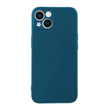 IDOL 1991 VELVET TPU ΘΗΚΗ IPHONE 13 MINI 5.4in 4 SIDE FULL CAMERA PROTECTION BLUE