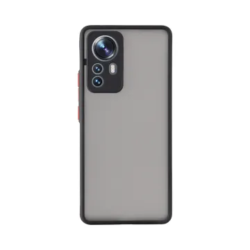 LIME HARDSHELL FUSION ΘΗΚΗ XIAOMI 12 PRO 6.73in FULL CAMERA PROTECTION BLACK WITH RED KEYS