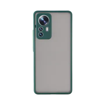 LIME HARDSHELL FUSION ΘΗΚΗ XIAOMI 12 PRO 6.73in FULL CAMERA PROTECTION GREEN WITH YELLOW KEYS