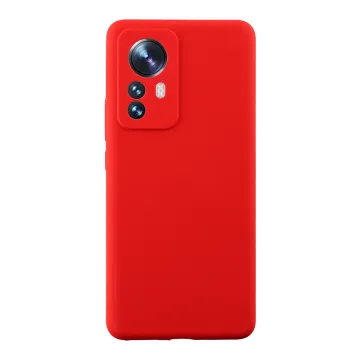 IDOL 1991 VELVET ELITE TPU ΘΗΚΗ XIAOMI 12 PRO 6.73in 4 SIDE FULL CAMERA PROTECTION RED