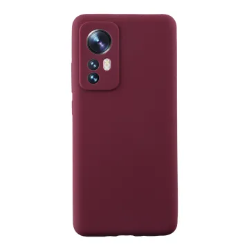 IDOL 1991 VELVET ELITE TPU ΘΗΚΗ XIAOMI 12/12X 6.28in 4 SIDE FULL CAMERA PROTECTION BURGUNDY