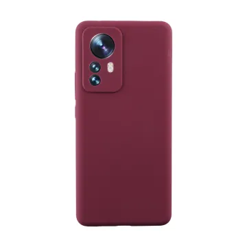 IDOL 1991 VELVET ELITE TPU ΘΗΚΗ XIAOMI 12 PRO 6.73in 4 SIDE FULL CAMERA PROTECTION BURGUNDY