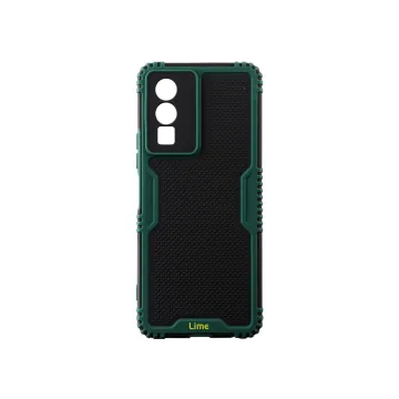 LIME ARMADILLO ΘΗΚΗ VIVO Y76 5G 6.58in FULL CAMERA PROTECTION GREEN