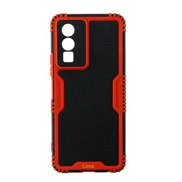 LIME ARMADILLO ΘΗΚΗ VIVO Y76 5G 6.58in FULL CAMERA PROTECTION RED