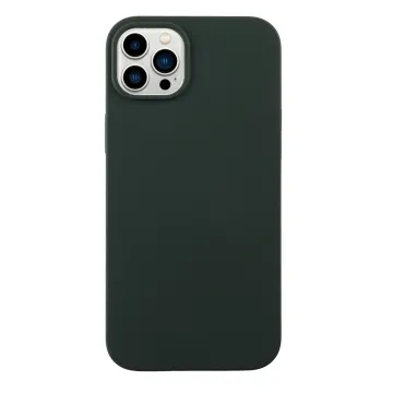 IDOL 1991 VELVET ELITE TPU ΘΗΚΗ IPHONE 14 PLUS 6.7in 4 SIDE CAMERA GUARD DARK GREEN