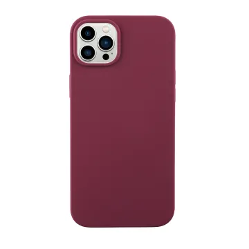 IDOL 1991 VELVET ELITE TPU ΘΗΚΗ IPHONE 14 PLUS 6.7in 4 SIDE CAMERA GUARD BURGUNDY