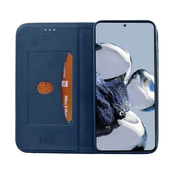 IDOL 1991 ELITE ΘΗΚΗ XIAOMI 12T/12T PRO 6.67in ANTI-RFID BOOK STAND BLUE