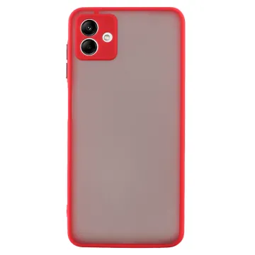 LIME HARDSHELL FUSION ΘΗΚΗ SAMSUNG A04 A045/M13 5G M136 6.5in FULL CAMERA PROTECTION RED WITH BLACK KEYS