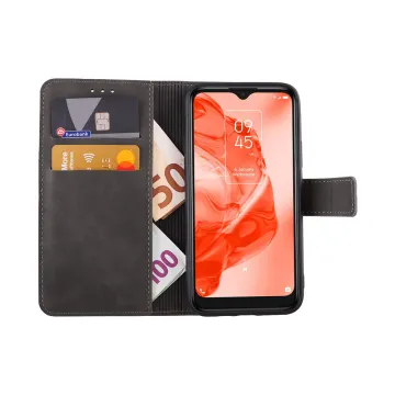 VOLTE-TEL ALLURE ΘΗΚΗ SAMSUNG A04e A042 6.5in MAGNET BOOK STAND CLIP BLACK