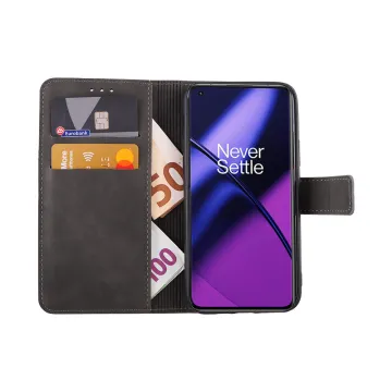 LIME ESSENTIAL ΘΗΚΗ ONEPLUS NORD CE 2 LITE 5G 6.59in MAGNET BOOK STAND CLIP GREY