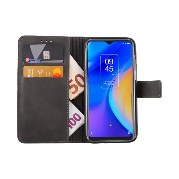 LIME ESSENTIAL ΘΗΚΗ TCL 20 SE T671 6.82in MAGNET BOOK STAND CLIP GREY