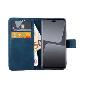 LIME ESSENTIAL ΘΗΚΗ XIAOMI 13 LITE 5G 6.55in MAGNET BOOK STAND CLIP DARK BLUE