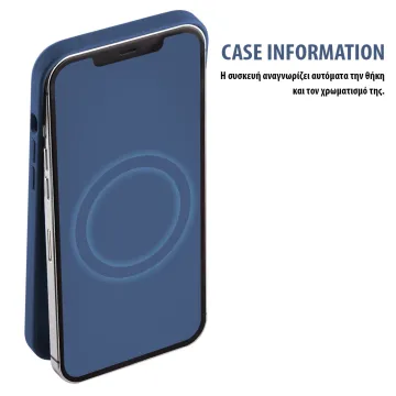 IDOL 1991 VELVET MAGSAFE TPU ΘΗΚΗ IPHONE 15 PLUS 6.7in CAMERA GUARD BLUE