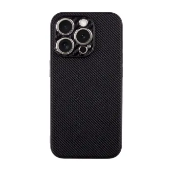VOLTE-TEL CARBON LIFT ΘΗΚΗ IPHONE 15 PRO 6.1in FULL CAMERA PROTECTION BLACK