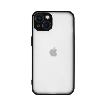 LIME HARDSHELL FUSION ΘΗΚΗ IPHONE 15 6.1in FULL CAMERA PROTECTION BLACK WITH RED KEYS