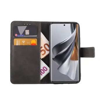 LIME ESSENTIAL ΘΗΚΗ OPPO RENO 10 5G 6.7in MAGNET BOOK STAND CLIP GREY
