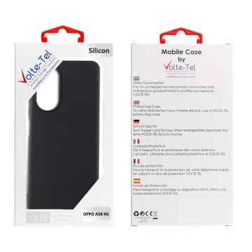 VOLTE-TEL SILICON TPU ΘΗΚΗ OPPO A58 4G 6.72in CAMERA GUARD BLACK