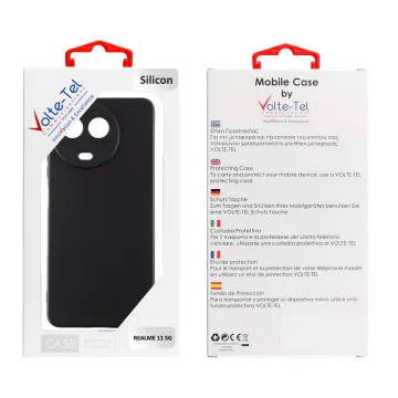 VOLTE-TEL SILICON TPU ΘΗΚΗ REALME C67 5G/REALME 11 5G 6.72in FULL CAMERA PROTECTION BLACK