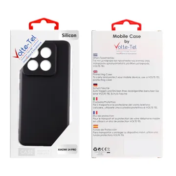 VOLTE-TEL SILICON TPU ΘΗΚΗ XIAOMI 14 PRO 5G 6.73in FULL CAMERA PROTECTION BLACK