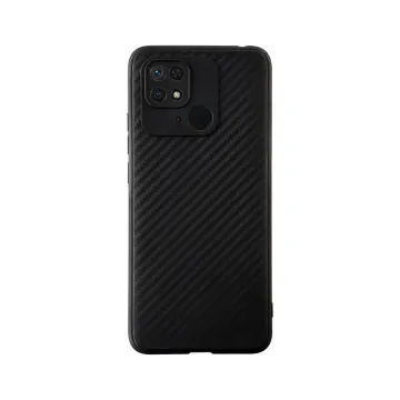 VOLTE-TEL CARBON ΘΗΚΗ XIAOMI REDMI 10C/REDMI 10 POWER 6.71in CAMERA PROTECTIVE BLACK