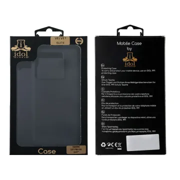 IDOL 1991 VELVET ELITE TPU ΘΗΚΗ XIAOMI 13T PRO 5G 6.67in 4 SIDE CAMERA GUARD BLACK