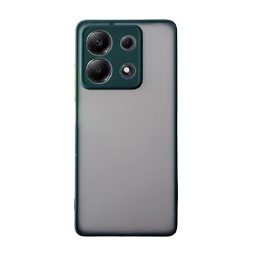 LIME HARDSHELL FUSION ΘΗΚΗ XIAOMI REDMI NOTE 13 PRO 5G 6.67in FULL CAMERA PROTECTION GREEN WITH YELLOW KEYS
