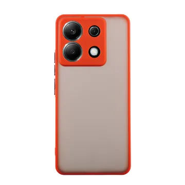 LIME HARDSHELL FUSION ΘΗΚΗ XIAOMI REDMI NOTE 13 PRO 5G 6.67in FULL CAMERA PROTECTION RED WITH BLACK KEYS