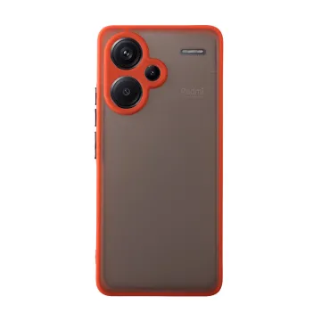 LIME HARDSHELL FUSION ΘΗΚΗ XIAOMI REDMI NOTE 13 PRO PLUS 5G 6.67in FULL CAMERA PROTECTION RED WITH BLACK KEYS