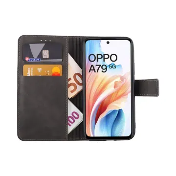 LIME ESSENTIAL ΘΗΚΗ OPPO A79 5G 6.72in MAGNET BOOK STAND CLIP GREY